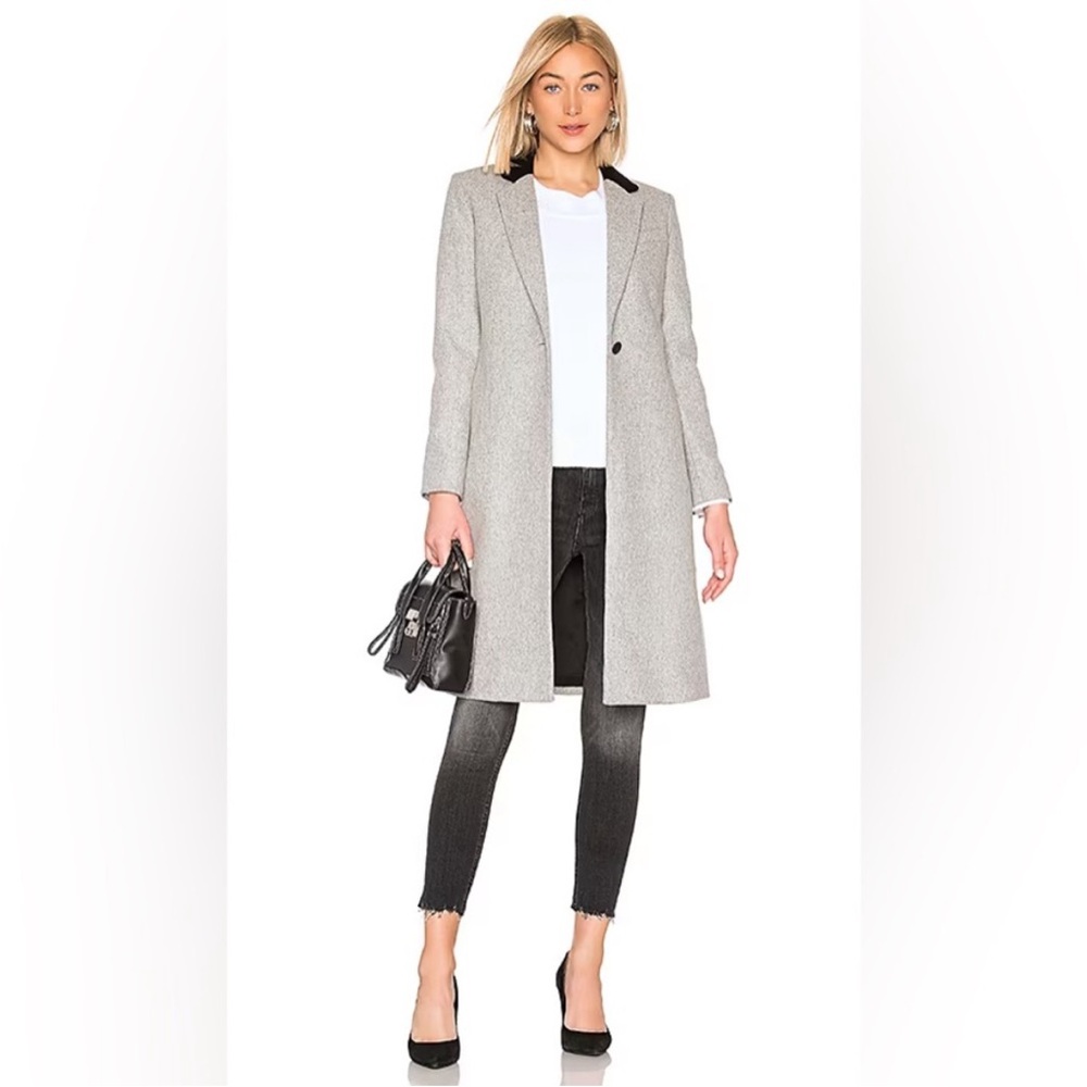 Rag & Bone Light Gray Topcoat
